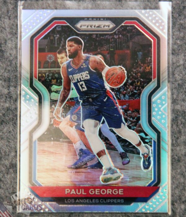 2020-21 Paul George #14 Panini Prizm Silver-front