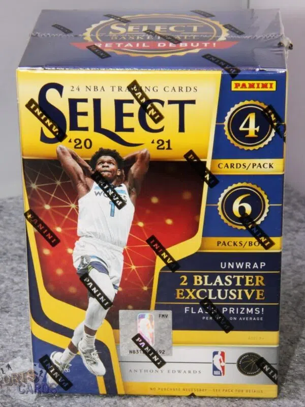 2020-21 Panini Select NBA Blaster Box - Sealed-front