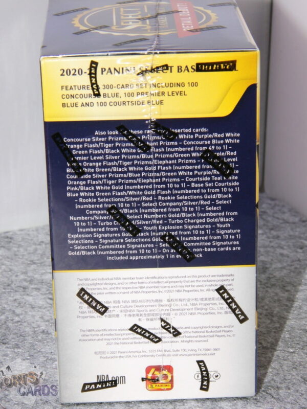 2020-21 Panini Select NBA Blaster Box - verzegeld-back