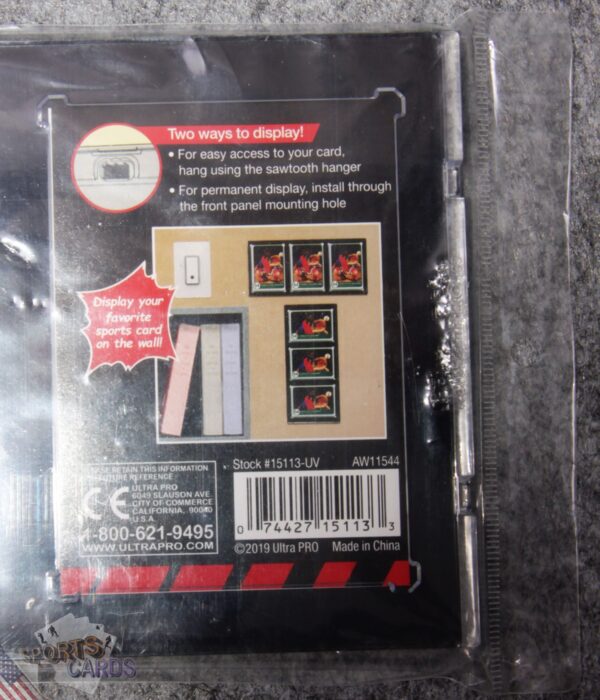 Ultra Pro One Touch Magnetic Card Holder – 35pt, 25 Pack, Clear Acrylic, UV Protection