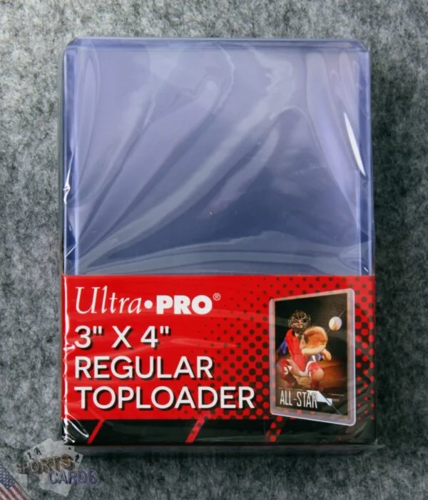 Ultra PRO Regular Toploaders 3" x 4" 35pt-back