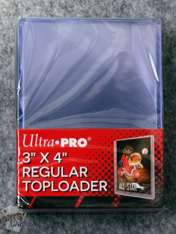Ultra PRO Regular Toploaders 3" x 4" 35pt-back