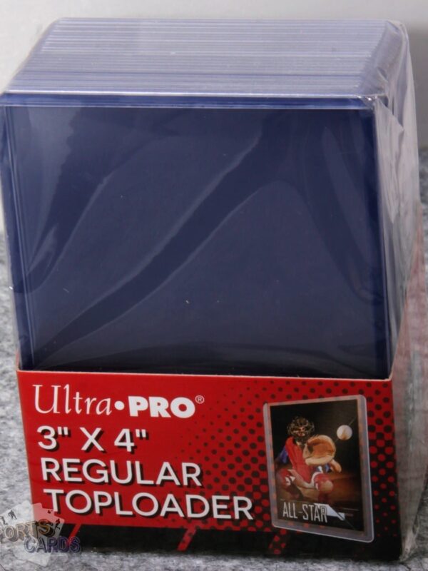 Ultra PRO Regular Toploaders 3" x 4" 35pt-front