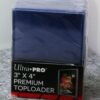 Ultra PRO Premium Toploaders 3" x 4" 35pt-front