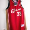 Lebron James #23 Cleveland Cavaliers NBA Road Basketball Jersey - L