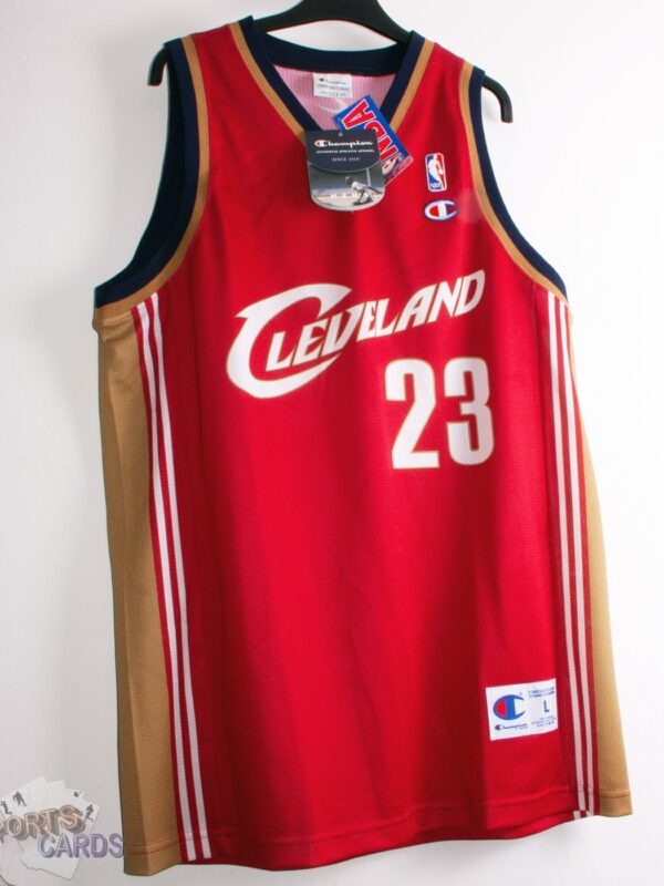 Lebron James #23 Cleveland Cavaliers NBA Road Basketball Jersey - L