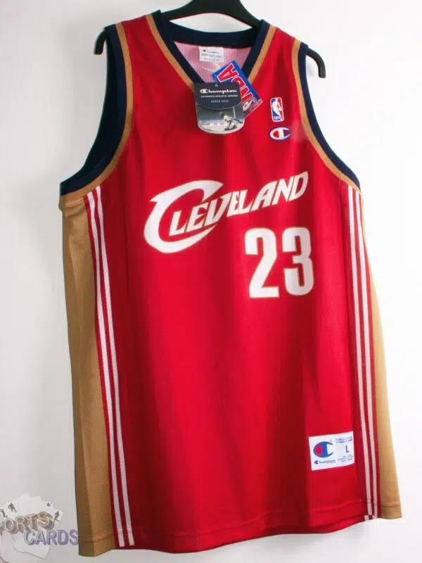 Lebron James #23 Cleveland Cavaliers NBA Road Basketball Jersey-front