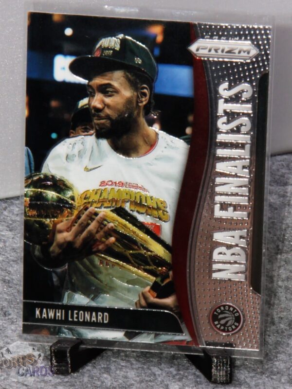 2019-20 Kawhi Leonard #1 Panini Prizm NBA Finalists - Afbeelding 3