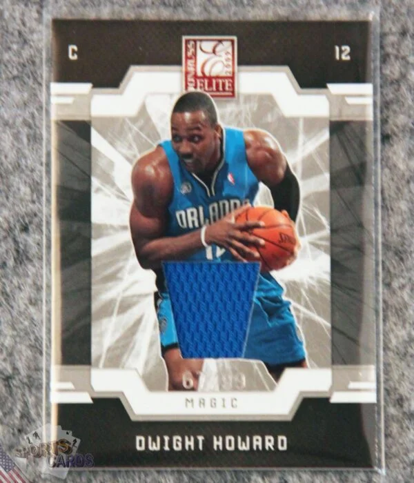 2009-10 Dwight Howard #85 Panini Donruss Elite Jerseys Prime /99-front