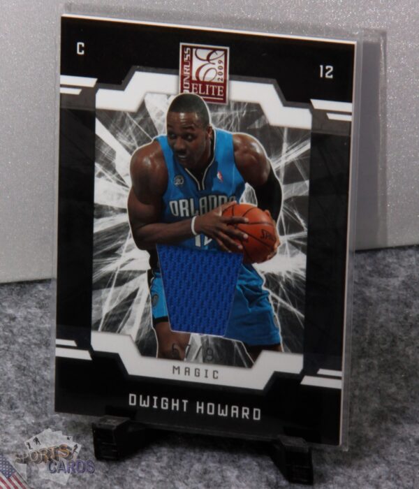 2009-10 Dwight Howard #85 Panini Donruss Elite Jerseys Prime /99-stand
