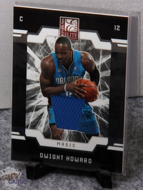 2009-10 Dwight Howard #85 Panini Donruss Elite Jerseys Prime /99 - Afbeelding 3