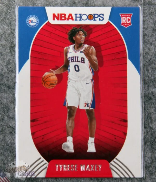 2020-21 Tyrese Maxey #207 Panini NBA Hoops RC-front
