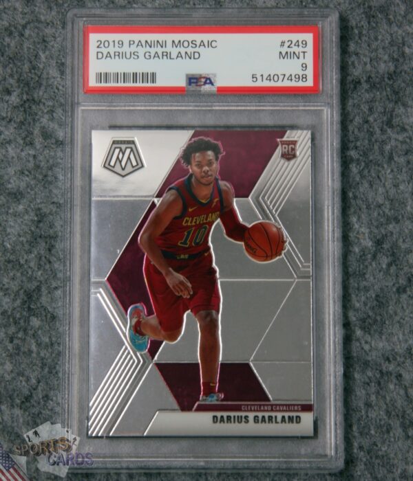 2019-20 Darius Garland #249 Panini Mosaic RC PSA 9 MINT