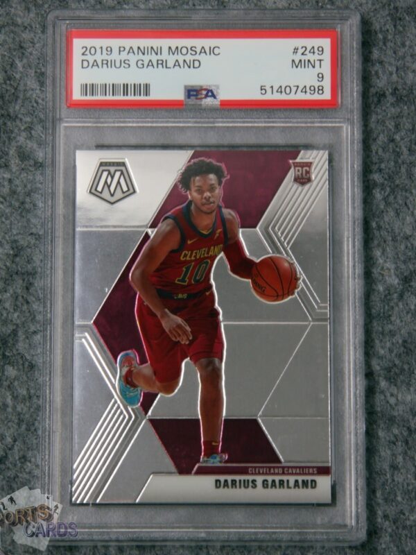 2019-20 Darius Garland #249 Panini Mosaic RC PSA 9 MINT