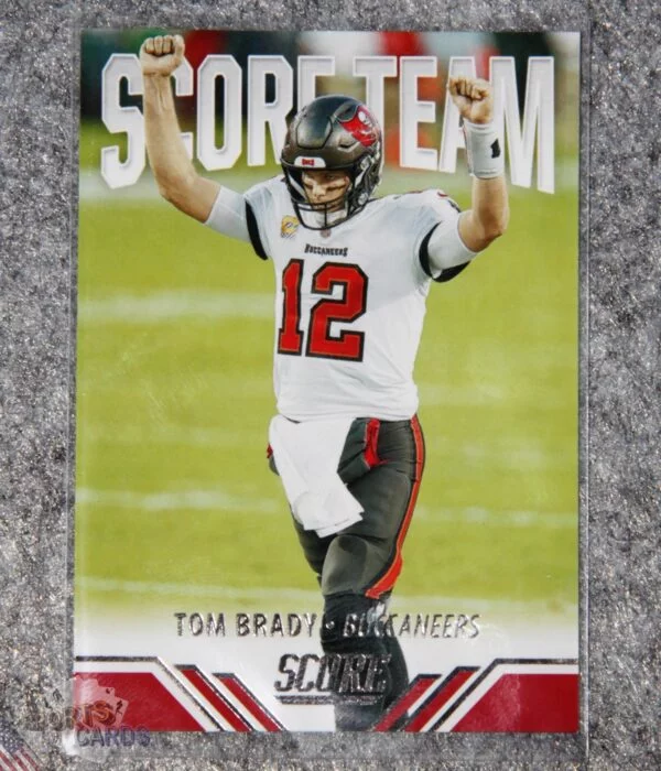 2021 Tom Brady #ST25 Panini Score Team-front