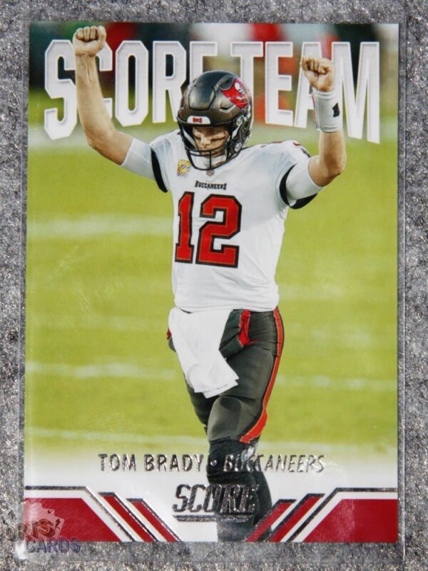 2021 Tom Brady #ST25 Panini Score Team