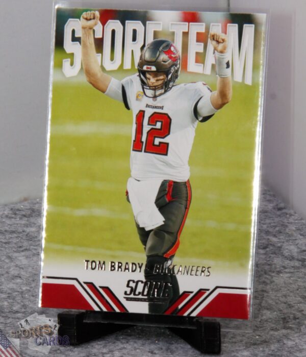 2021 Tom Brady #ST25 Panini Score Team-stand