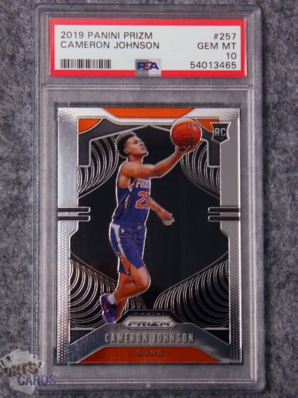 2019-20 Cameron Johnson #257 Panini Prizm RC PSA 10 GEM MT
