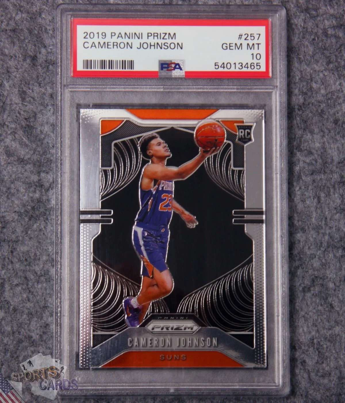 2019-20 Cameron Johnson #257 Panini Prizm RC PSA 10 GEM MT