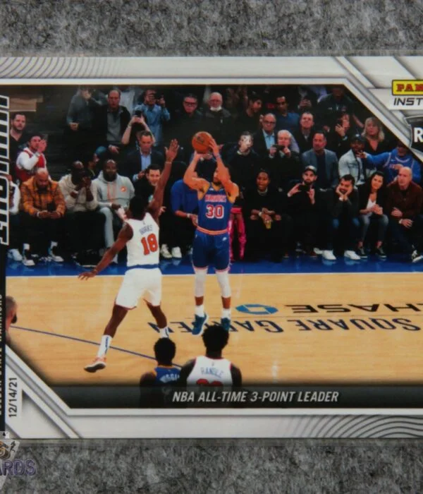 2021-22 Stephen Curry #61 Panini Instant Record Breaker 1/5215-front