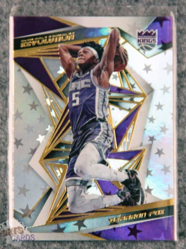 2019-20 De'Aaron Fox #47 Panini Revolution Astro