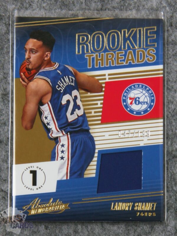 2018-19 Landry Shamet #RT-LSH Panini Absolute Memorabilia /199-front