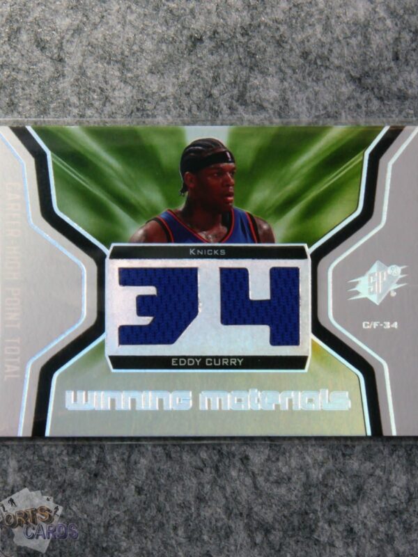2007-08 Eddy Curry #WMJ-EC Upper Deck SPx Winning Materials