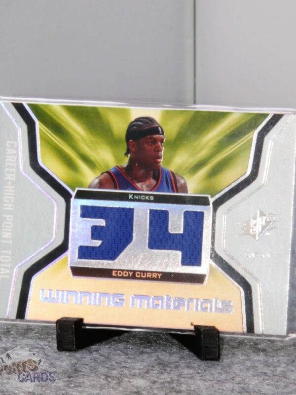 2007-08 Eddy Curry #WMJ-EC Upper Deck SPx Winning Materials - Afbeelding 3
