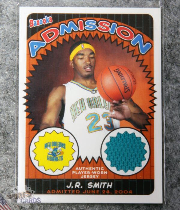 2005-06 JR Smith #ADMJRS Topps Bazooka Admission-front