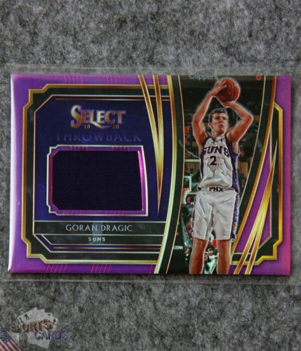 2019-20 Goran Dragic #TM-GDR Panini Select Throwback Prizm /99-front