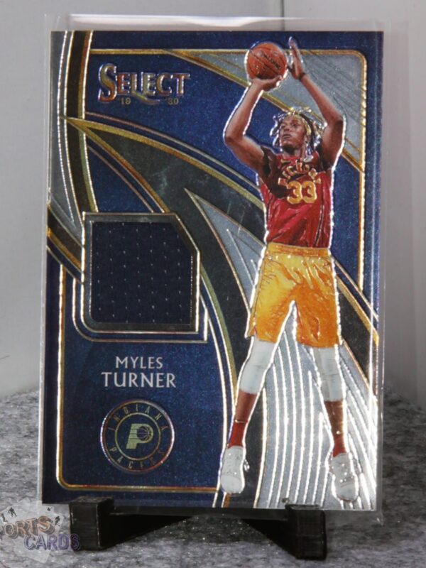 2019-20 Myles Turner #SS-MTN Panini Select-stand