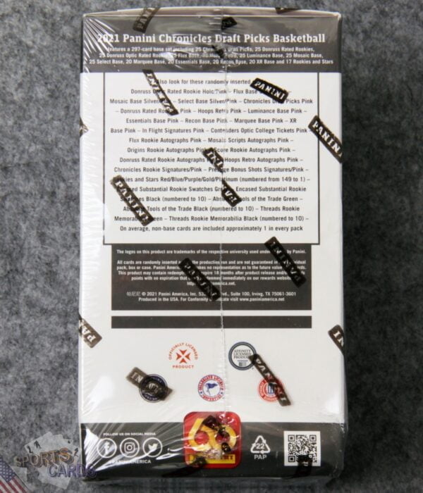 2021-22 Panini Chronicles Draft Picks NBA Blaster Box - verzegeld-stand