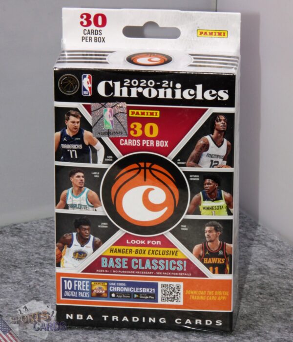2020-21 Panini Chronicles NBA Hanger Box - Sealed-front
