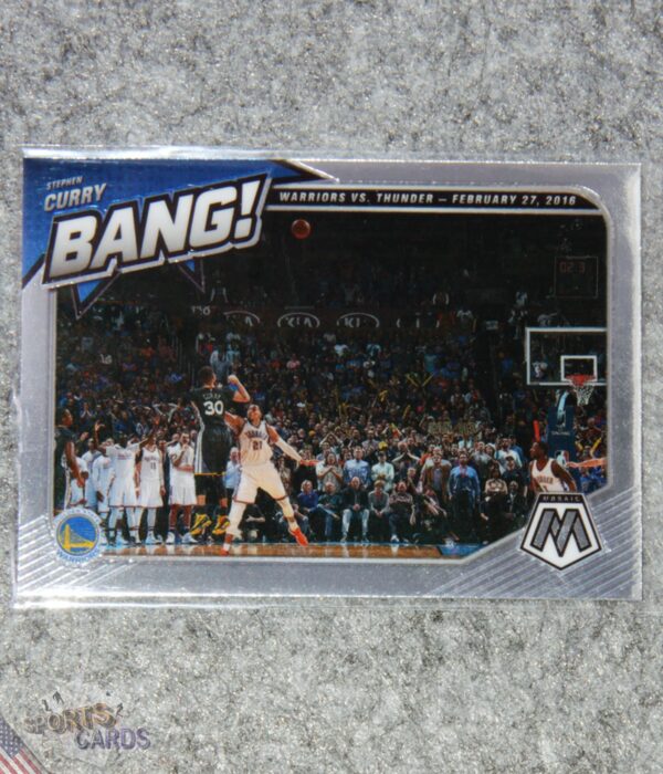 2020-21 Stephen Curry #2 Panini Mosaic Bang!
