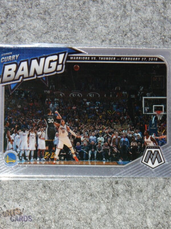 2020-21 Stephen Curry #2 Panini Mosaic Bang!
