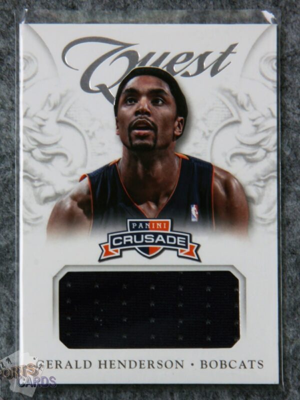 2012-13 Gerald Henderson #22 Panini Crusade Quest Memorabilia