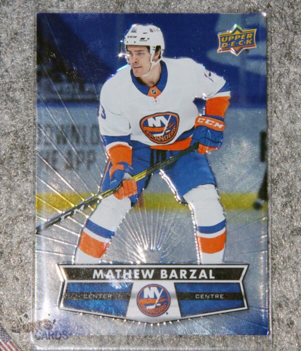 2021-22 Mathew Barzal #13 Upper Deck Tim Hortons-front