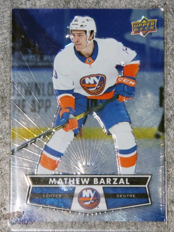 2021-22 Mathew Barzal #13 Upper Deck Tim Hortons-front