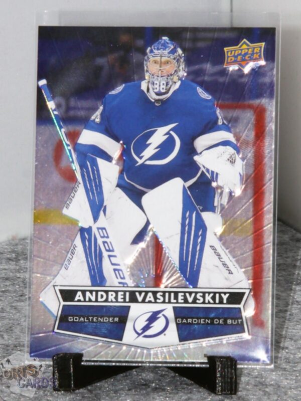 2021-22 Andrei Vasilevskiy #78 Upper Deck Tim Hortons - Afbeelding 3