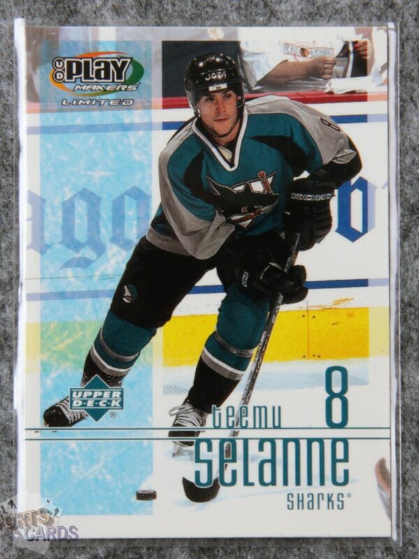 2002-03 Teemu Selanne #82 Upper Deck Playmakers Limited-front