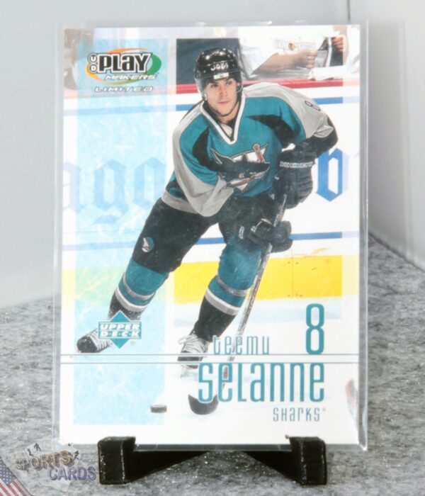 2002-03 Teemu Selanne #82 Upper Deck Playmakers Limited-stand