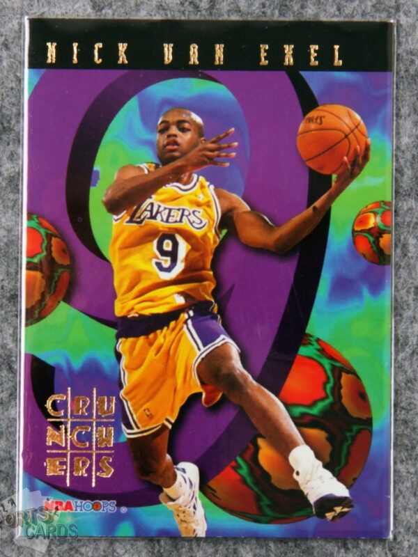 1995-96 Nick Van Exel #9 SkyBox Hoops Number Crunchers