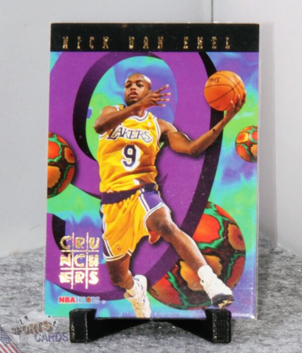 1995-96 Nick Van Exel #9 SkyBox Hoops Number Crunchers-stand