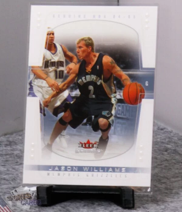 2004-05 Jason Williams #99 Fleer Genuine-stand