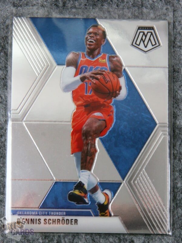 2019-20 Dennis Schroder #163 Panini Mosaic