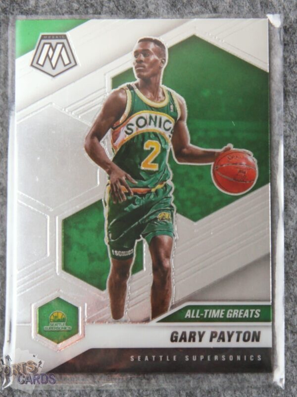 2020-21 Gary Payton #291 Panini Mosaic All-Time Greats