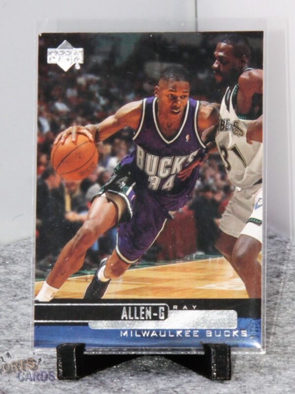 1999-00 Ray Allen #66 Upper Deck - Afbeelding 3