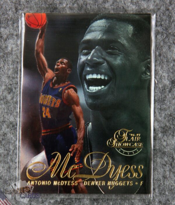 1997-98 Antonio McDyess row2 #24 Fleer Flair Showcase Style-front