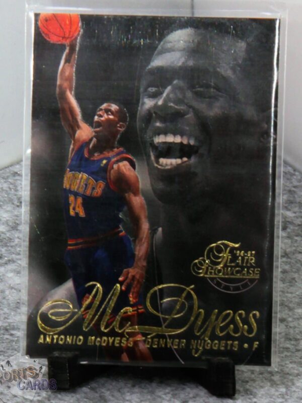 1997-98 Antonio McDyess row2 #24 Fleer Flair Showcase Style - Afbeelding 3