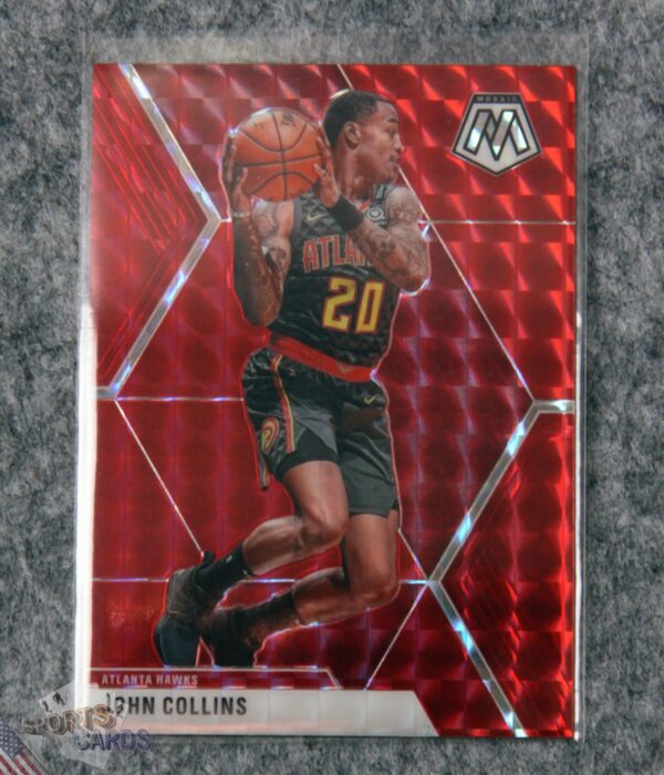 2019-20 John Collins #192 Panini Mosaic Red Prizm-front